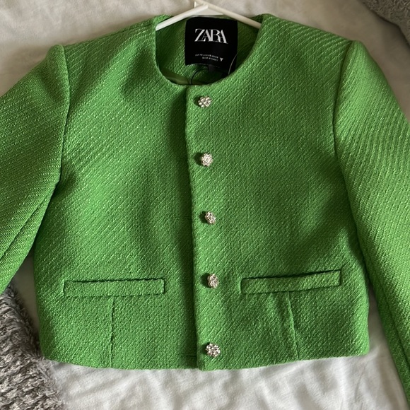 SOLD - NWOT Green Tweed Set - Picture 3 of 7